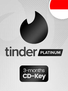Tinder Platinum 3 Months Indonesia Tinder CD Key