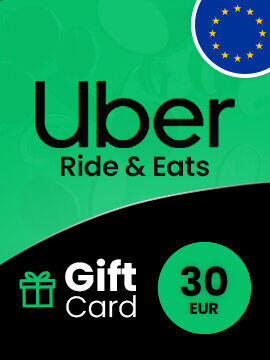 Uber Eats Gift Card 30 EUR Europe Uber CD Key