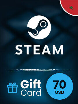 Steam Gift Card 70 USD Morocco Steam CD Key