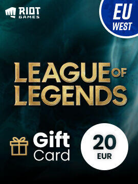 League of Legends Gift Card 20 EUR Europe West Riot CD Key