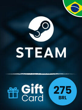 Steam Gift Card 275 BRL Brazil Steam CD Key