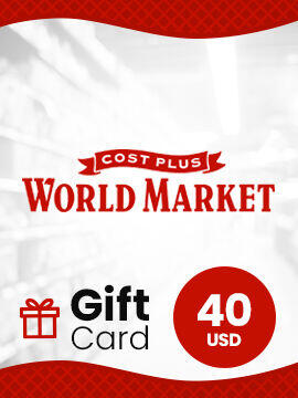 Cost‑Plus World Market Gift Card 40 USD United States World Market CD Key