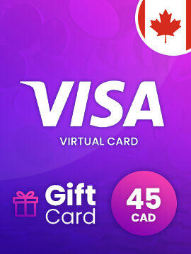 Prepaid Virtual Visa 45 CAD Canada Visa CD Key