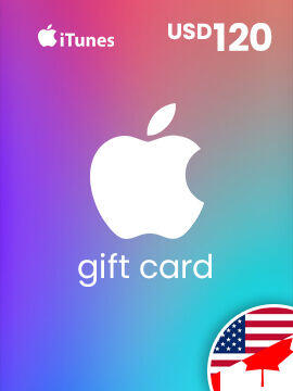 Apple iTunes Gift Card 120 USD North America iTunes CD Key