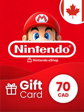 Nintendo eShop Card 70 CAD Canada Nintendo CD Key
