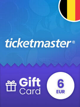 Ticketmaster Gift Card 6 EUR Belgium Ticketmaster CD Key