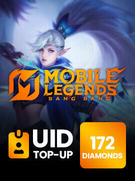 Mobile Legends 172 Diamonds Mobile Legends UID Top-Up