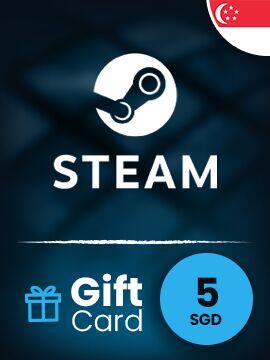 Steam Gift Card 5 SGD Singapore Steam CD Key