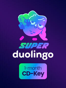 Duolingo Super Subscription 1 Month Duolingo CD Key