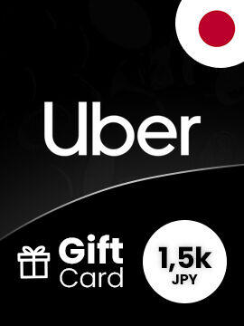 Uber Gift Card 1500 JPY Japan Uber CD Key