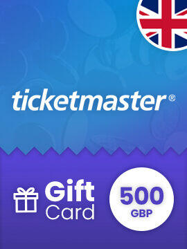 Ticketmaster Gift Card 500 GBP United Kingdom Ticketmaster CD Key