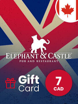 Elephant & Castle Gift Card 7 CAD Canada Elephant & Castle CD Key