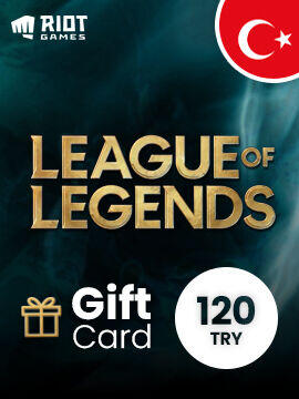 League of Legends Gift Card 120 TRY Turkey Riot CD Key