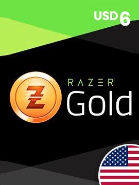 Razer Gold 6 USD United States Razer CD Key
