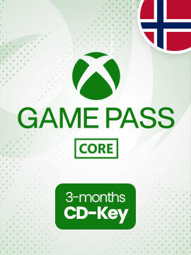 Xbox Game Pass Core Subscription Card 3 Months Norway XBOX Live CD Key