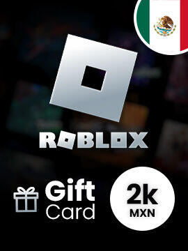 Roblox Card 2000 MXN Mexico Roblox CD Key