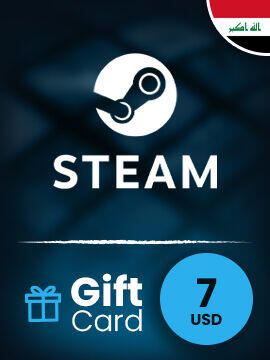Steam Gift Card 7 USD Iraq Steam CD Key