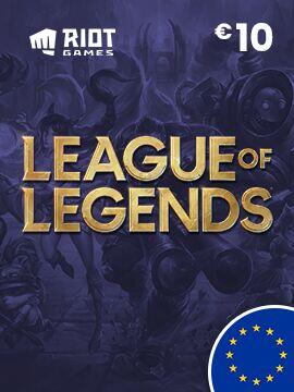 Buy League of Gift Europe 10 Key Legends Card CD Riot EUR