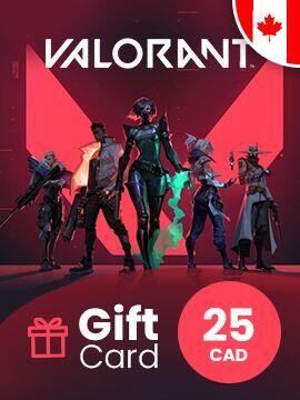 Valorant Gift Card 25 CAD Canada Riot CD Key
