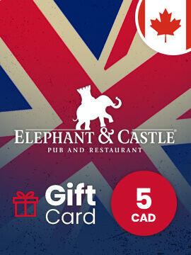 Elephant & Castle Gift Card 5 CAD Canada Elephant & Castle CD Key