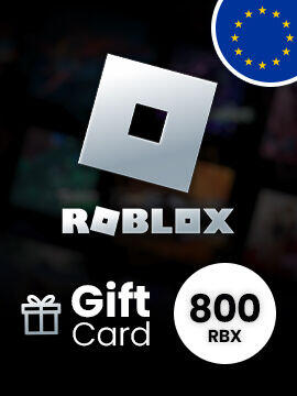 Roblox Card 800 Robux Europe Roblox CD Key