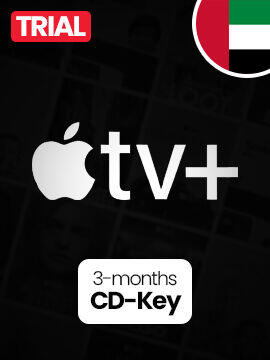 Apple TV+ 3 Months TRIAL Subscription United Arab Emirates (ONLY NEW ACCOUNTS) Apple CD Key