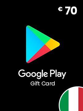 Google Play Gift Card 70 EUR Italy Google Play CD Key