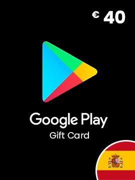 Google Play Gift Card 40 EUR Spain Google Play CD Key