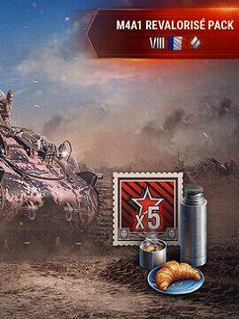 World of Tanks — M4A1 Revalorisé Pack (VIII French Medium Tank) Steam CD Key