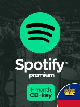 Spotify Premium 1 Month Liechtenstein Spotify CD Key
