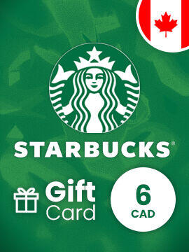 Starbucks Gift Card 6 CAD Canada Starbucks CD Key