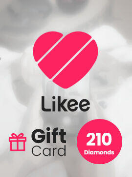 Likee Gift Card 210 Diamonds Likee CD Key