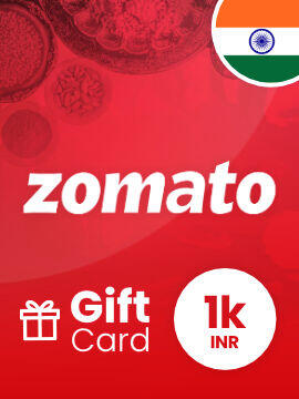 Zomato Gift Card 1000 INR India Zomato CD Key