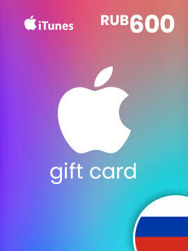 Apple iTunes Gift Card 600 RUB Russia iTunes CD Key