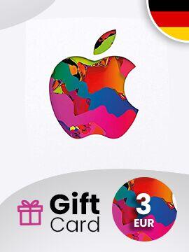 Apple Gift Card 3 EUR Germany Apple CD Key