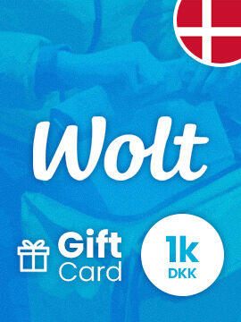 Wolt Gift Card 1000 DKK Denmark Wolt CD Key