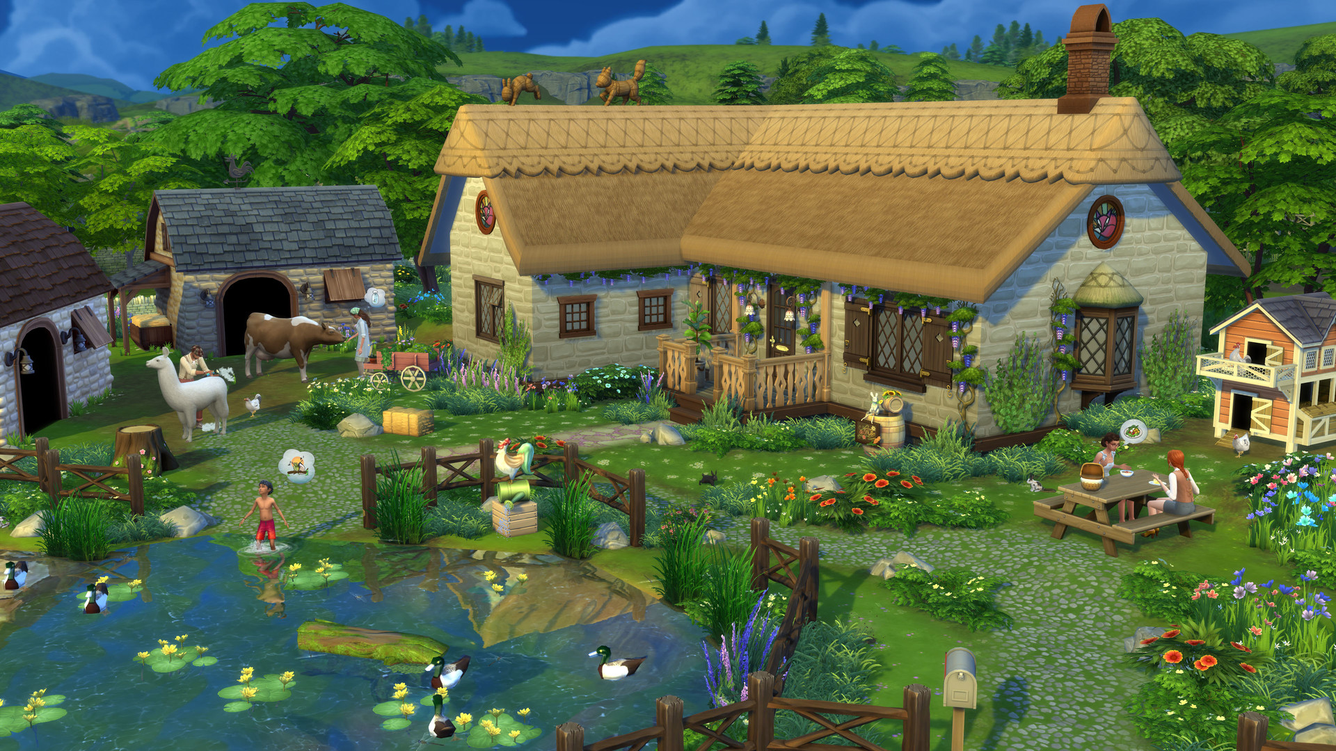 The Sims 4: Cottage Living Origin CD Key