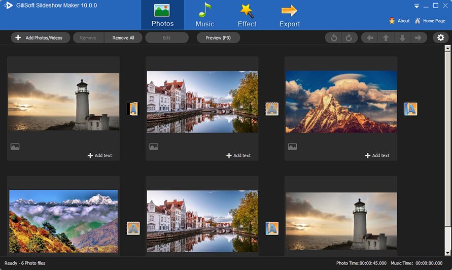 Gilisoft Slideshow Maker for Windows Gilisoft