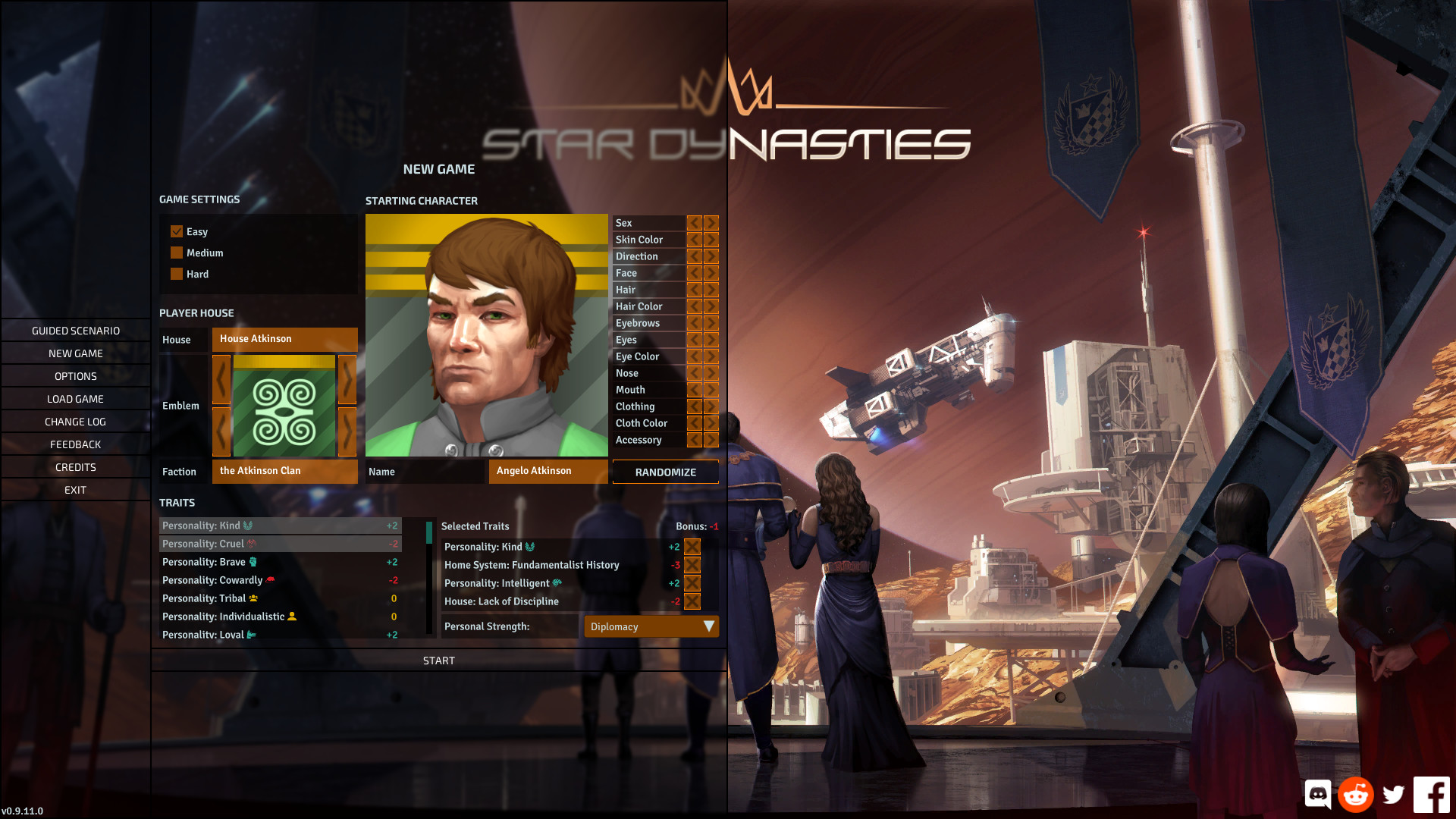 Star Dynasties Steam CD Key