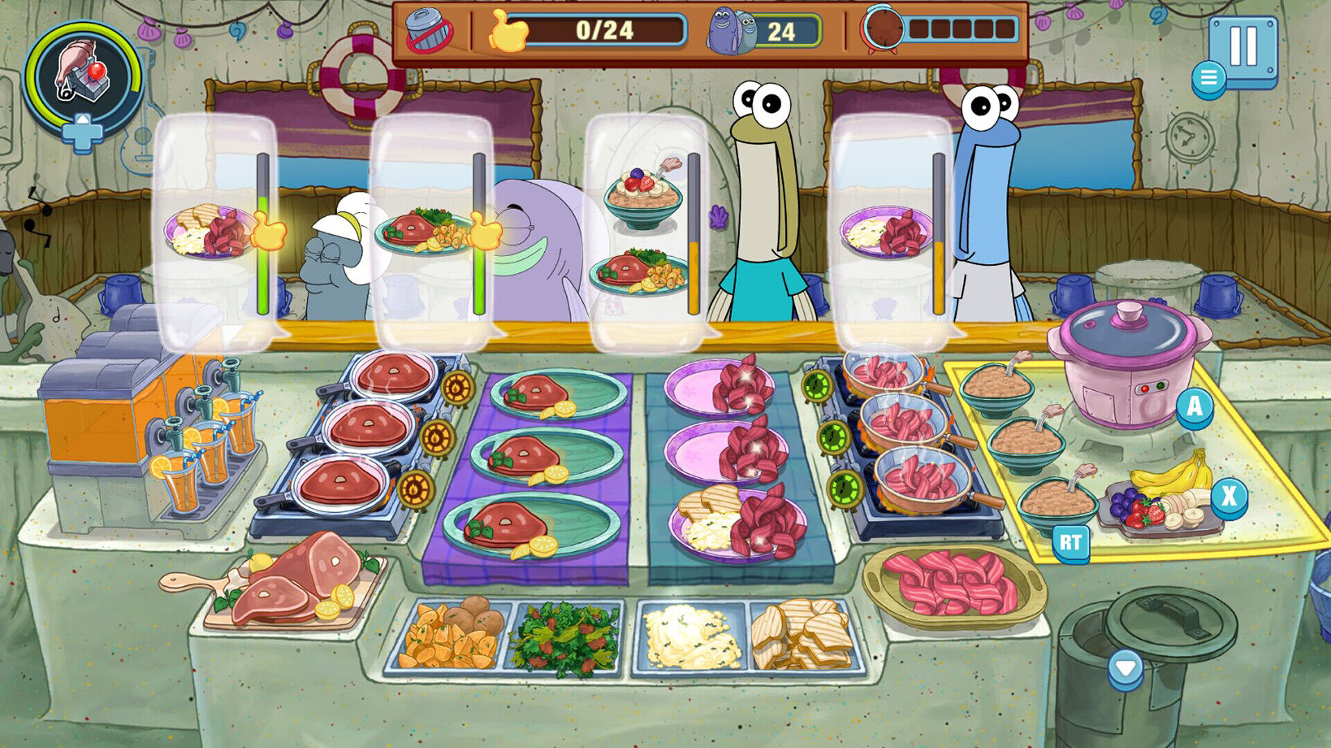 SpongeBob: Krusty Cook-Off Extra Krusty Edition XBOX One/Series X|S Account