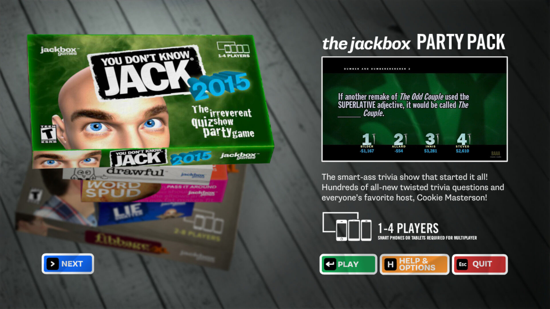 The Jackbox Decade Bundle XBOX One/Series X|S/Windows 10 Account