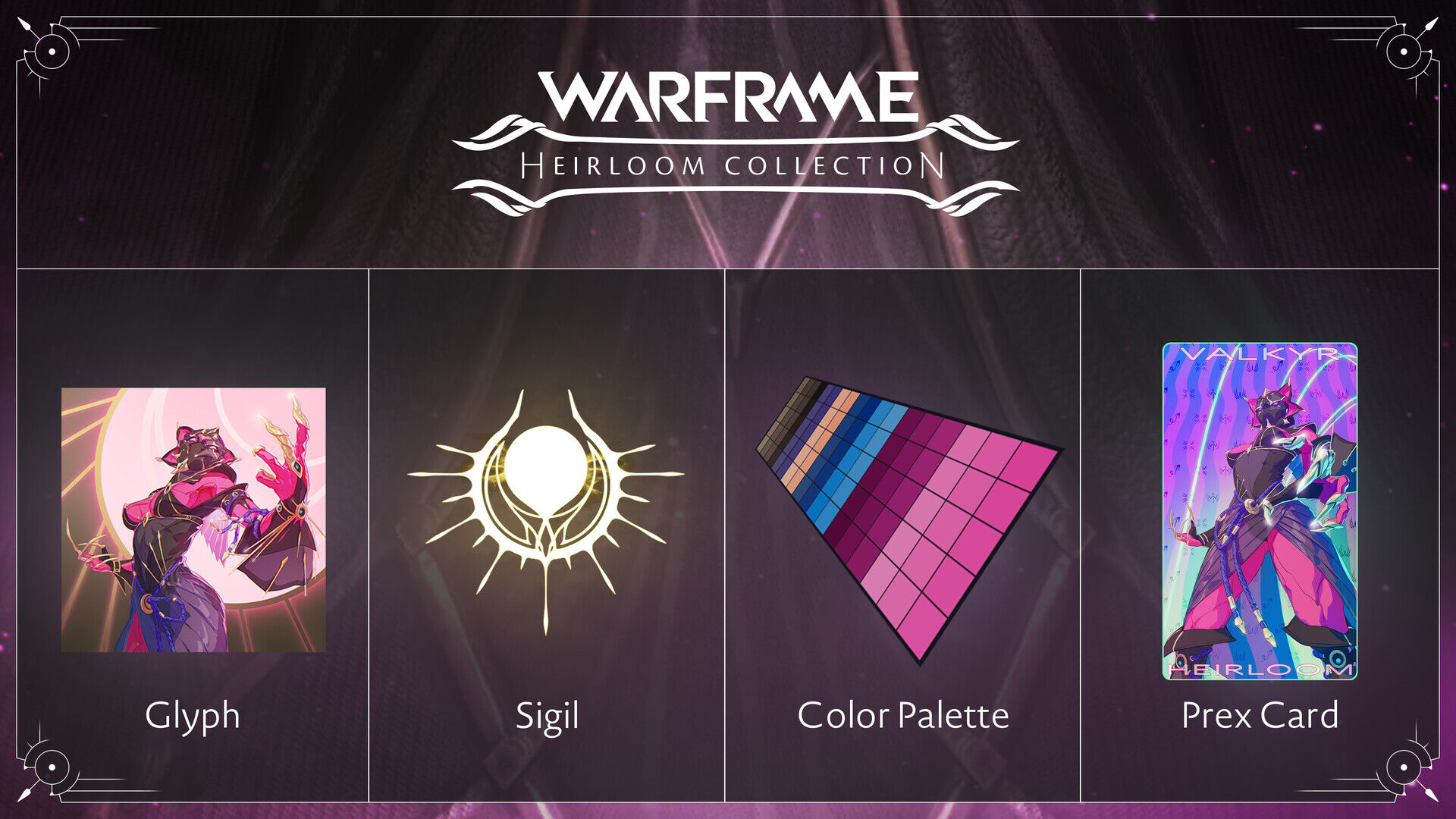 Warframe: Valkyr Heirloom Collection Manual Delivery Account