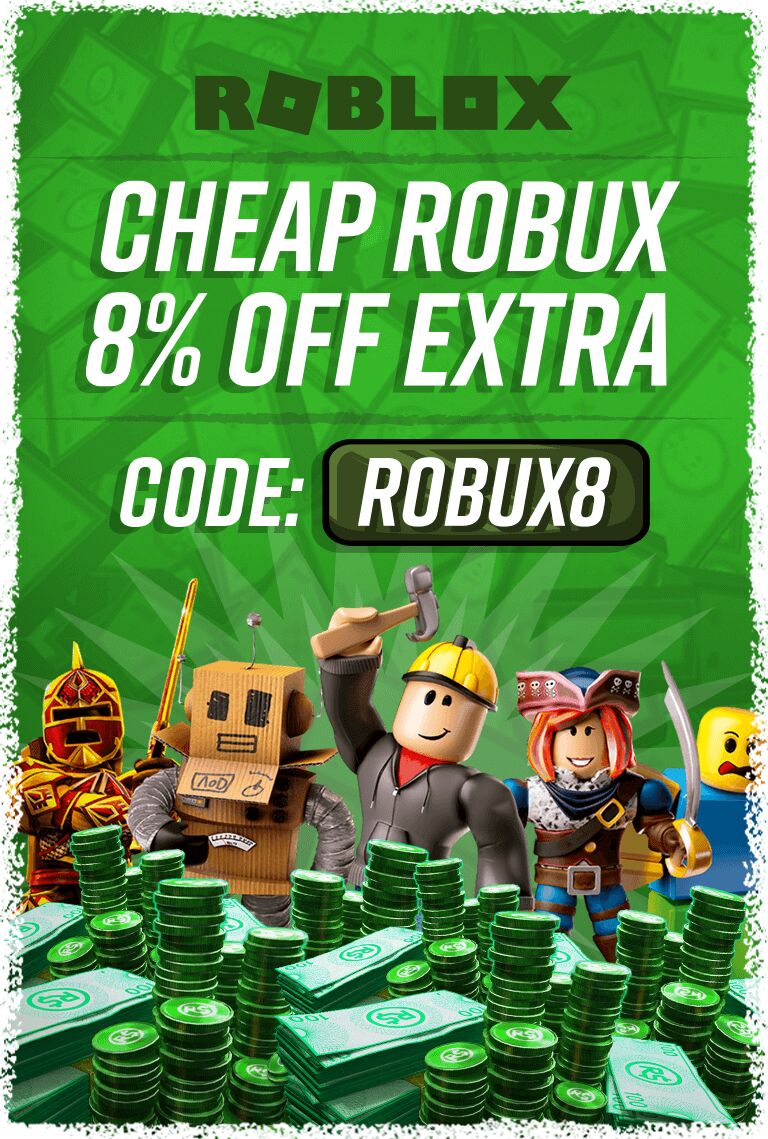 Cheapest Roblox 1200 Robux (15 USD)